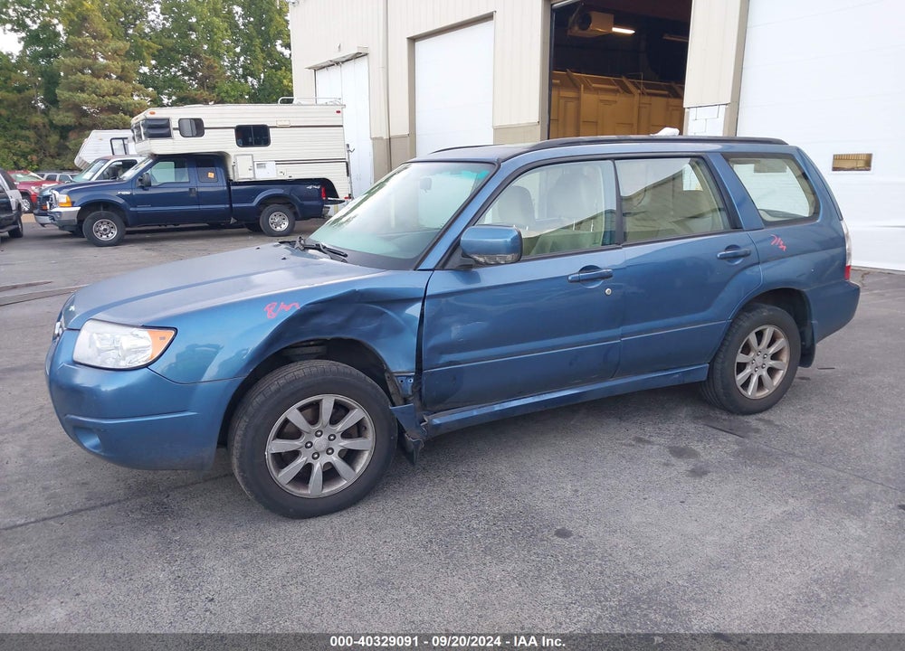 2008 SUBARU FORESTER 2.5X VIN: JF1SG65668H732589