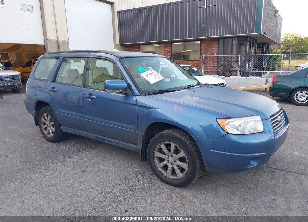 2008 SUBARU FORESTER 2.5X VIN: JF1SG65668H732589