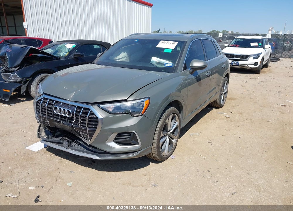2020 AUDI Q3 PREMIUM 45 TFSI QUATTRO TIPTRONIC VIN: WA1AECF38L1022314