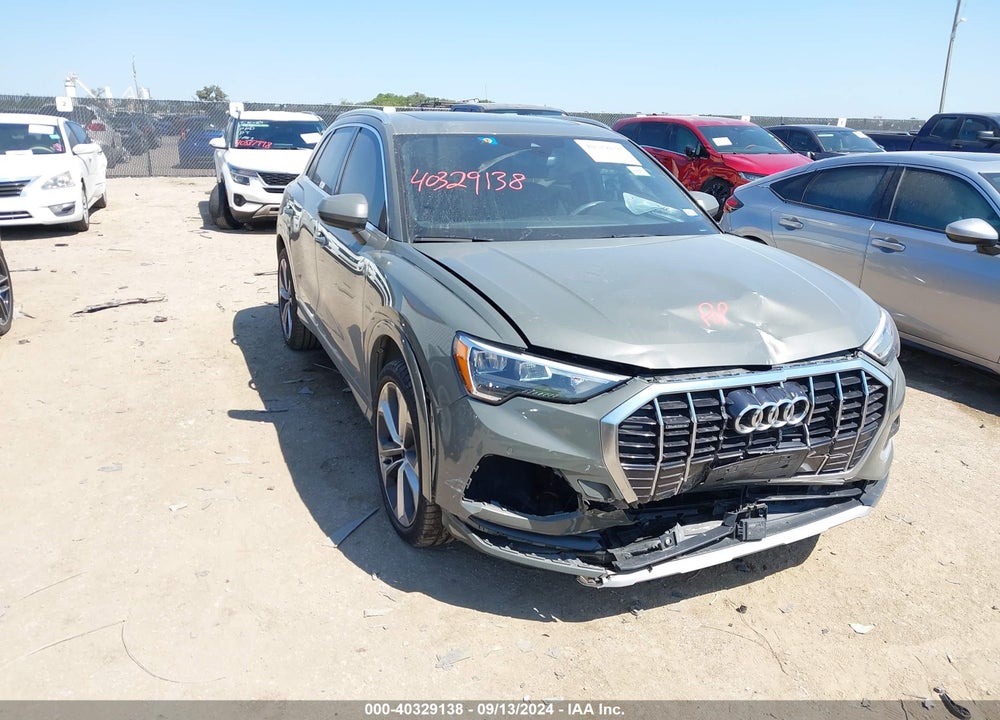 2020 AUDI Q3 PREMIUM 45 TFSI QUATTRO TIPTRONIC VIN: WA1AECF38L1022314
