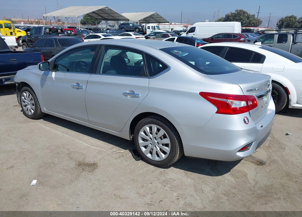 2017 NISSAN SENTRA SV VIN: 3N1AB7AP9HL655908