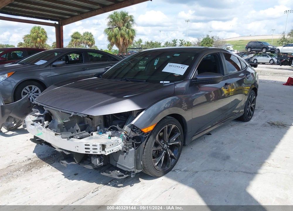 2019 HONDA CIVIC SPORT VIN: 19XFC2F80KE006532