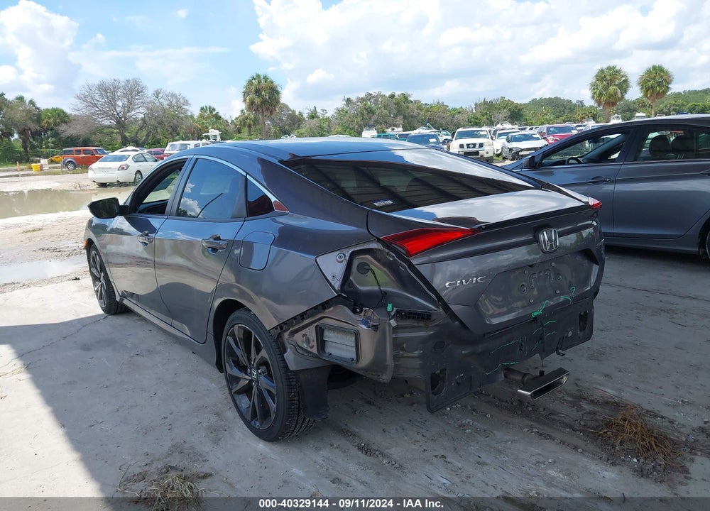 2019 HONDA CIVIC SPORT VIN: 19XFC2F80KE006532