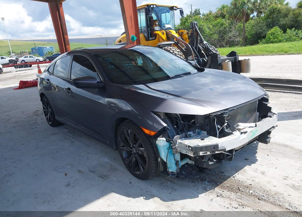 2019 HONDA CIVIC SPORT VIN: 19XFC2F80KE006532