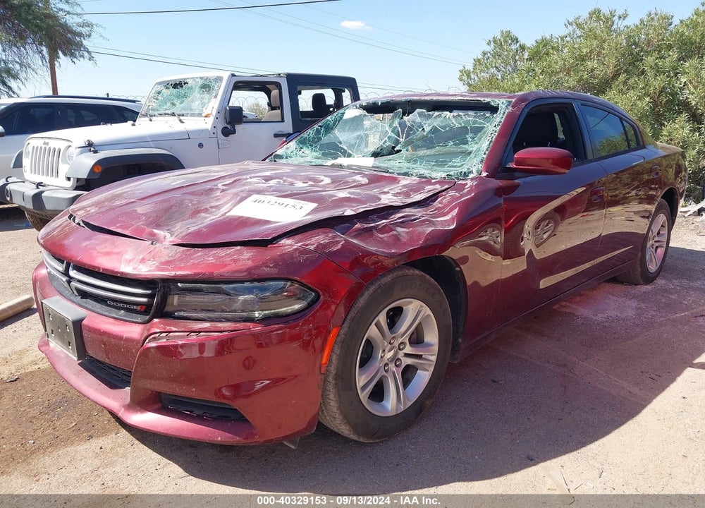 2017 DODGE CHARGER SE RWD VIN: 2C3CDXBG0HH623814