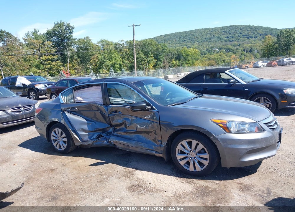 2012 HONDA ACCORD 2.4 EX VIN: 1HGCP2F76CA053391