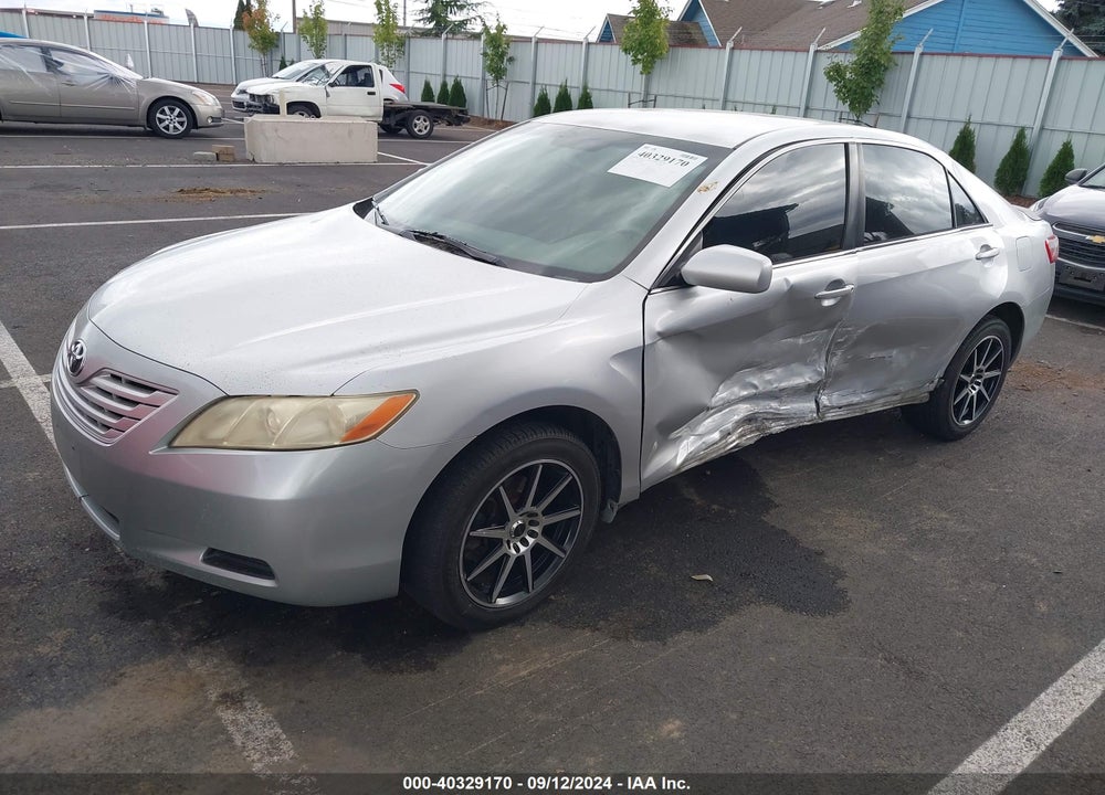 2007 TOYOTA CAMRY LE VIN: JTNBE46K073042506