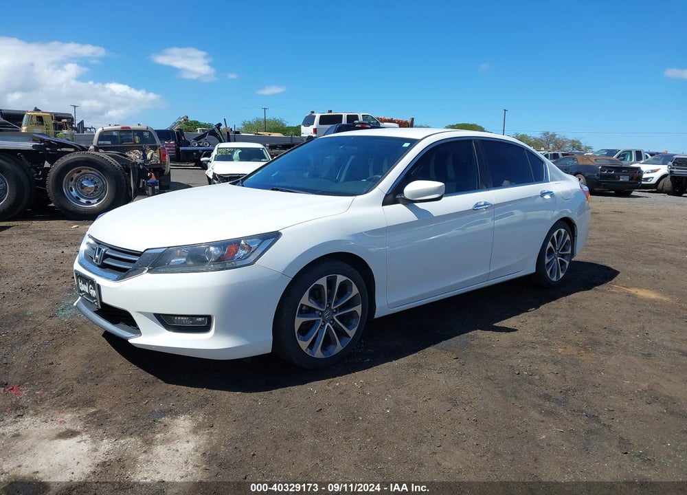 2014 HONDA ACCORD SPORT VIN: 1HGCR2F52EA279679