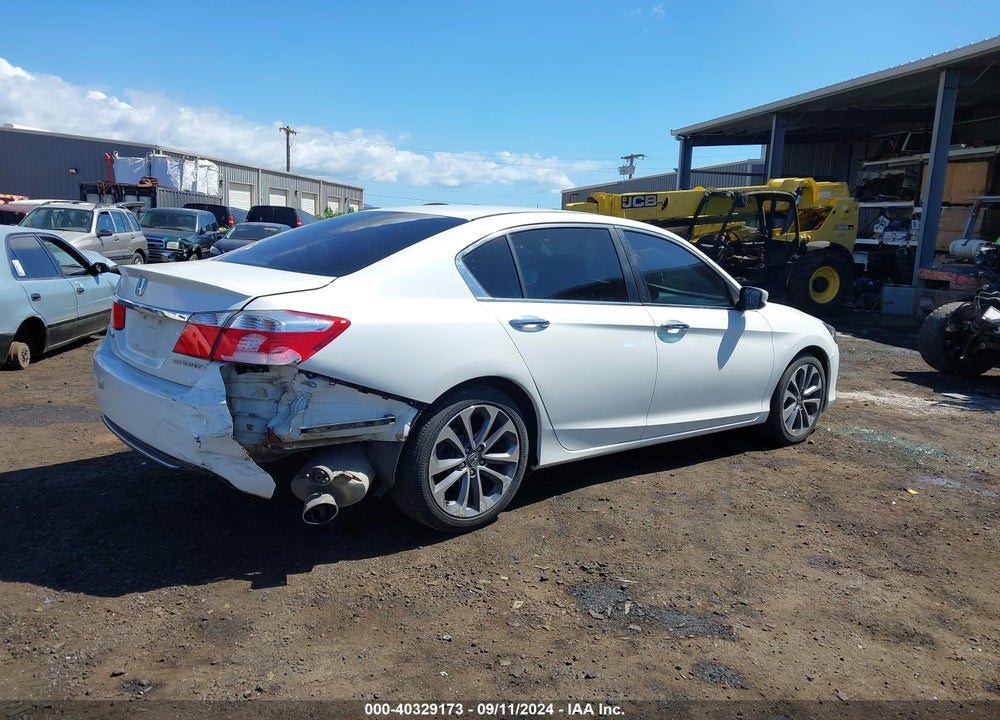 2014 HONDA ACCORD SPORT VIN: 1HGCR2F52EA279679