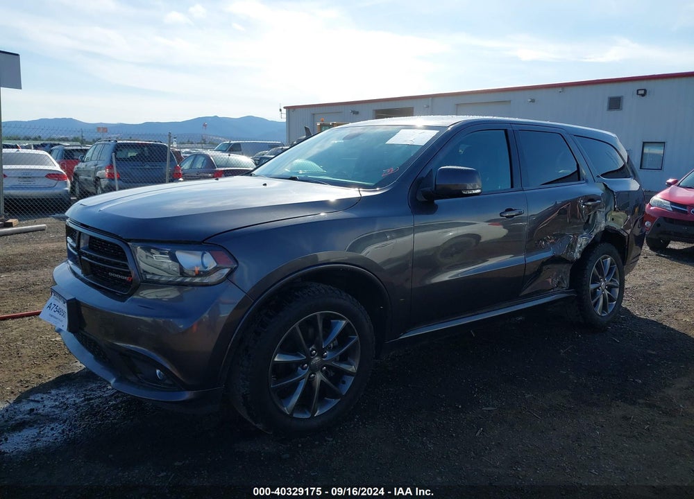 2017 DODGE DURANGO GT AWD VIN: 1C4RDJDG9HC870171