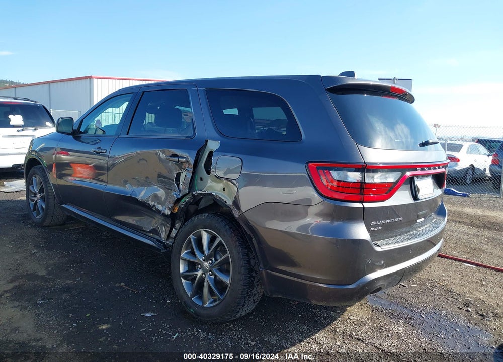 2017 DODGE DURANGO GT AWD VIN: 1C4RDJDG9HC870171