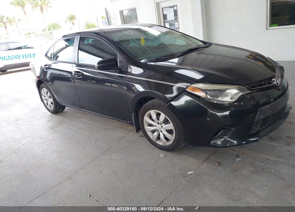 2016 TOYOTA COROLLA LE VIN: 2T1BURHE0GC521673
