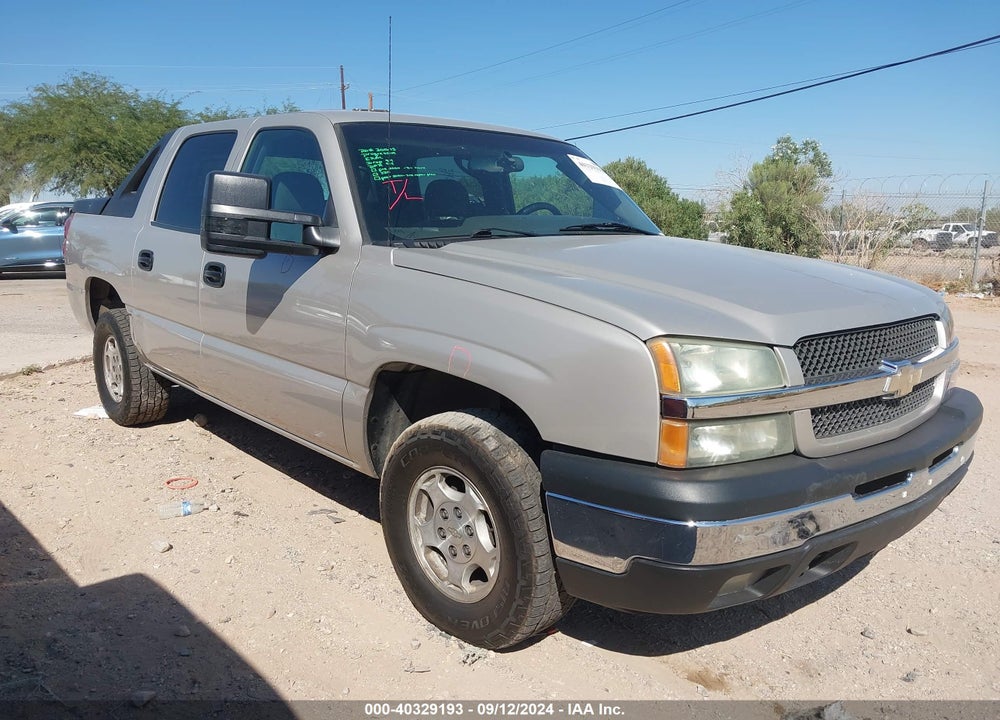 2004 CHEVROLET AVALANCHE 1500 VIN: 3GNEK12TX4G206920