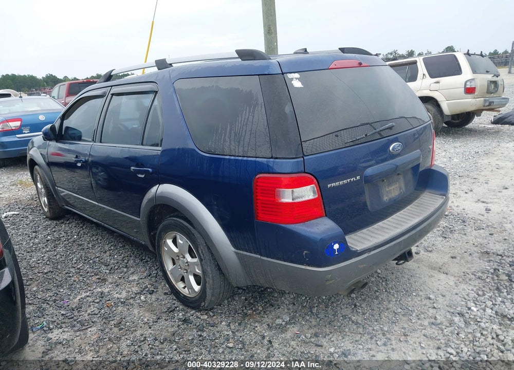 2007 FORD FREESTYLE SEL VIN: 1FMDK02187GA34122