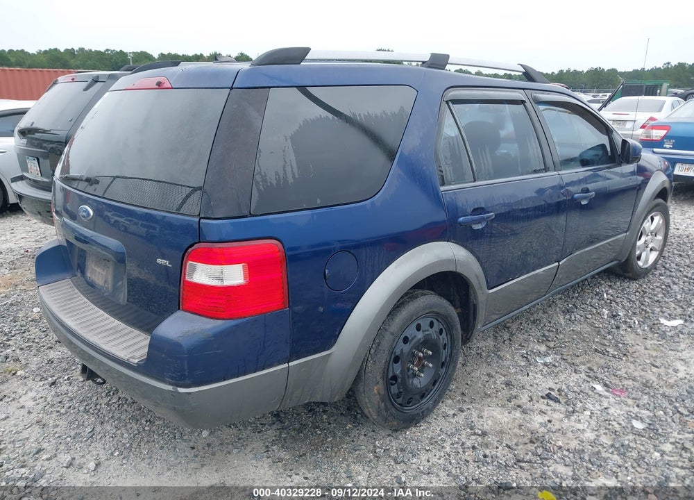 2007 FORD FREESTYLE SEL VIN: 1FMDK02187GA34122