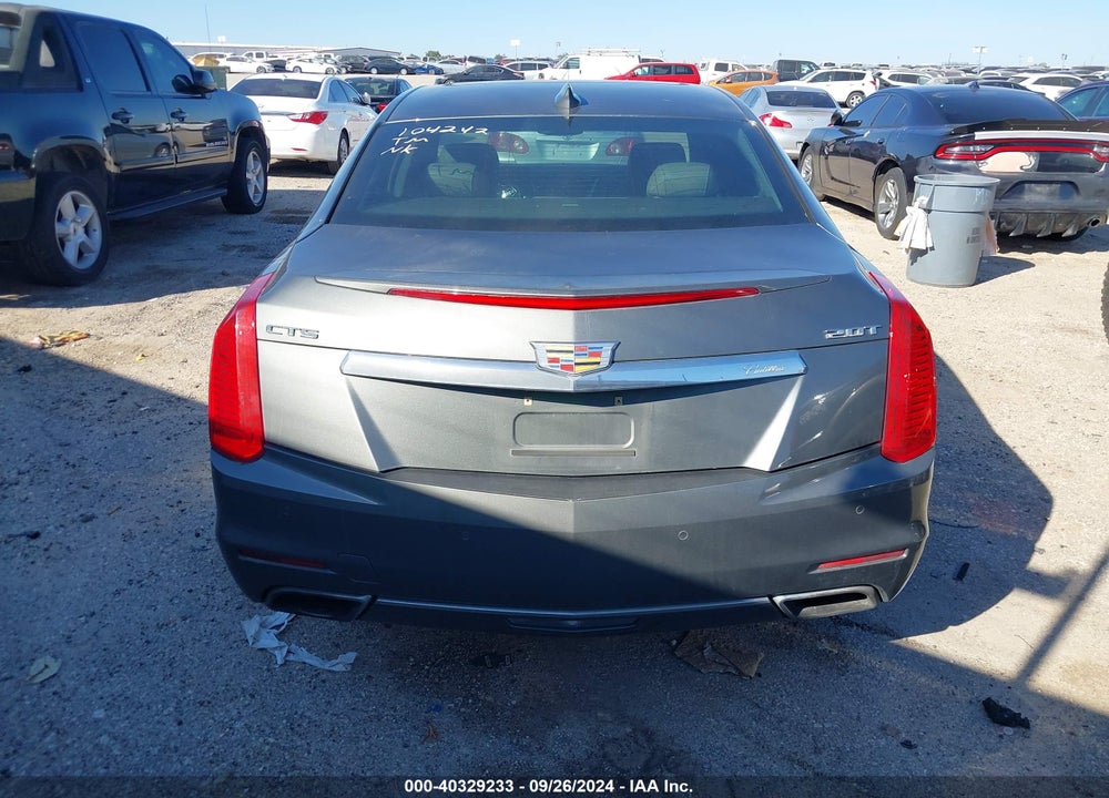 2016 CADILLAC CTS LUXURY COLLECTION VIN: 1G6AR5SX7G0104242