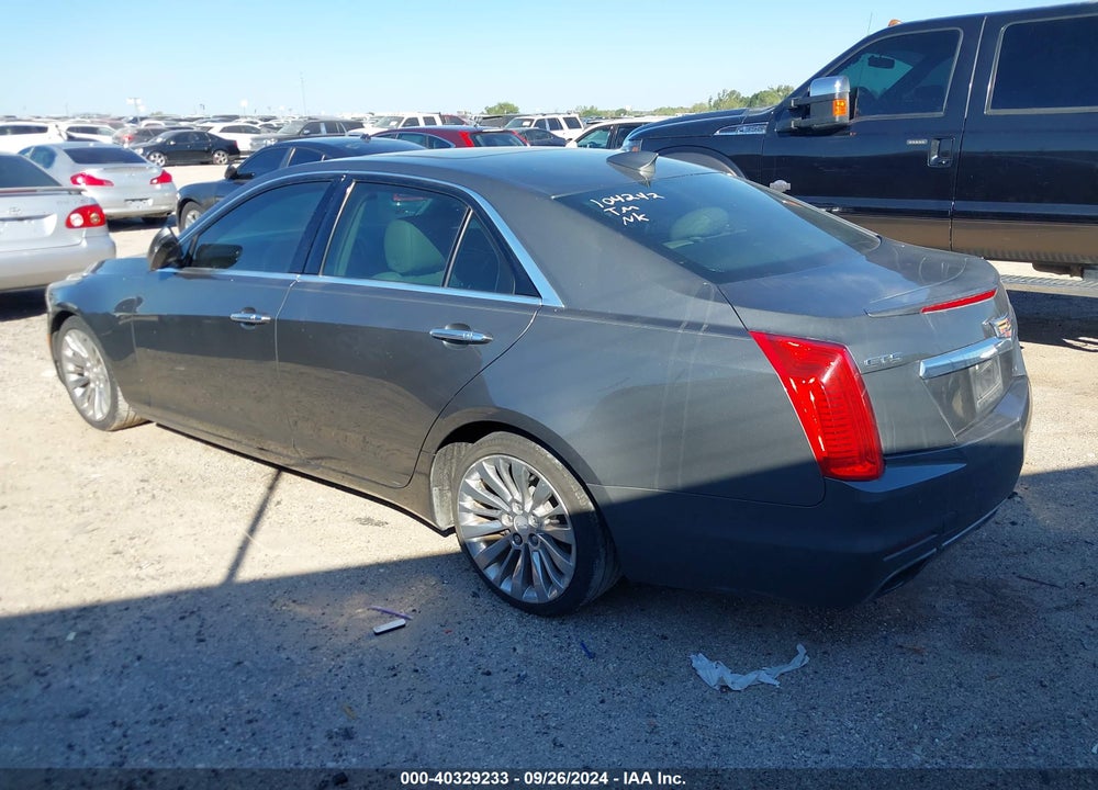 2016 CADILLAC CTS LUXURY COLLECTION VIN: 1G6AR5SX7G0104242