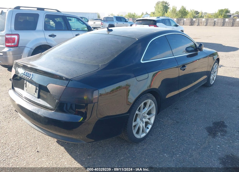 2012 AUDI A5 2.0T PREMIUM VIN: WAULFAFR9CA005328