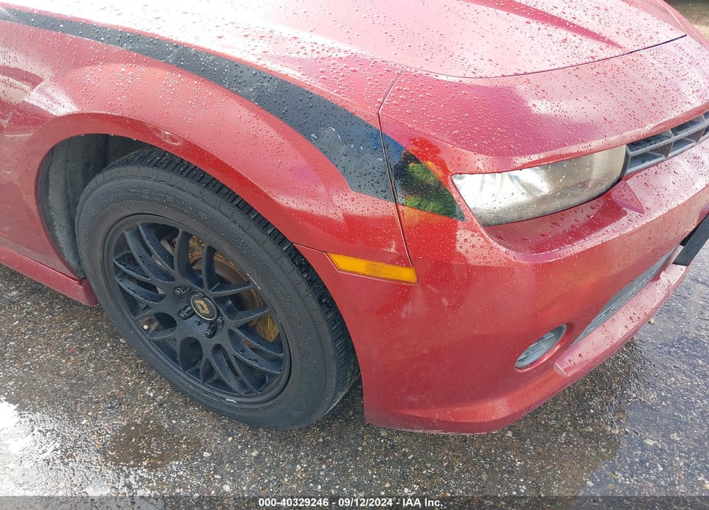 2014 CHEVROLET CAMARO 2LS VIN: 2G1FA1E35E9277278