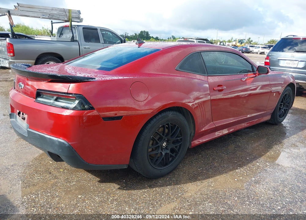 2014 CHEVROLET CAMARO 2LS VIN: 2G1FA1E35E9277278