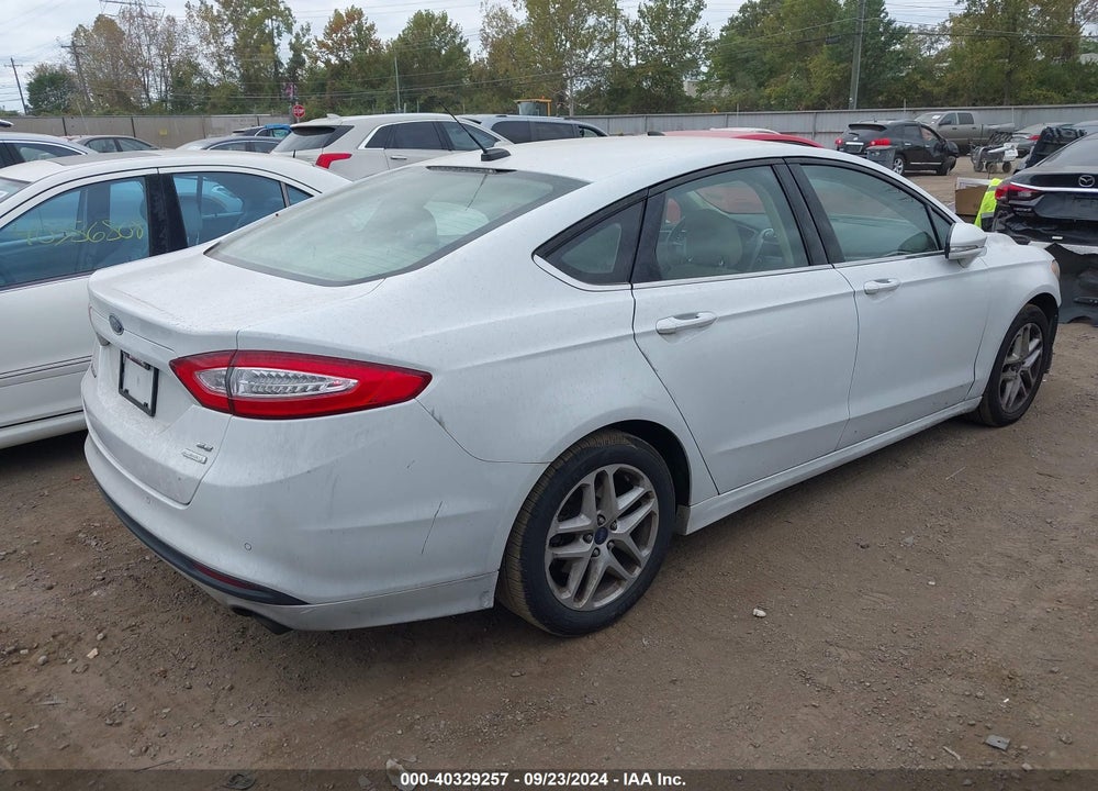 2014 FORD FUSION SE VIN: 3FA6P0HDXER286529
