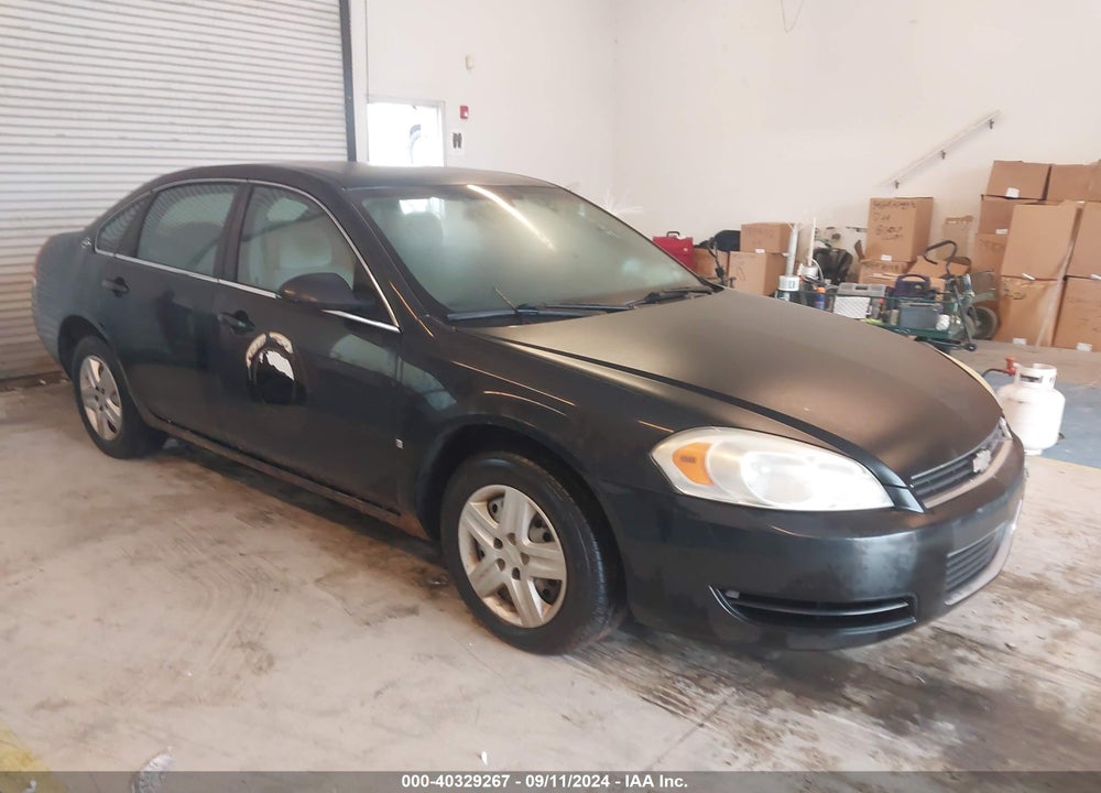 2008 CHEVROLET IMPALA LS VIN: 2G1WB55K589216271