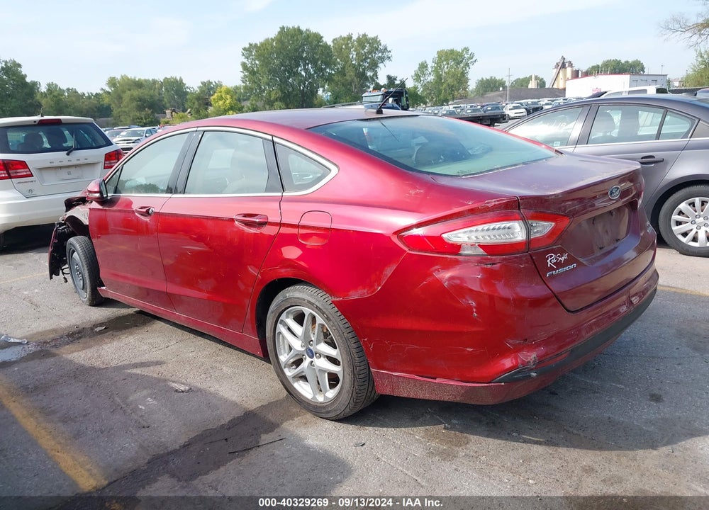 2013 FORD FUSION SE VIN: 3FA6P0HR1DR127456