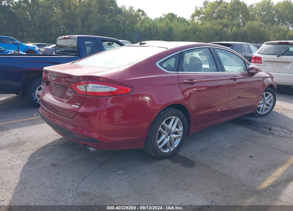 2013 FORD FUSION SE VIN: 3FA6P0HR1DR127456