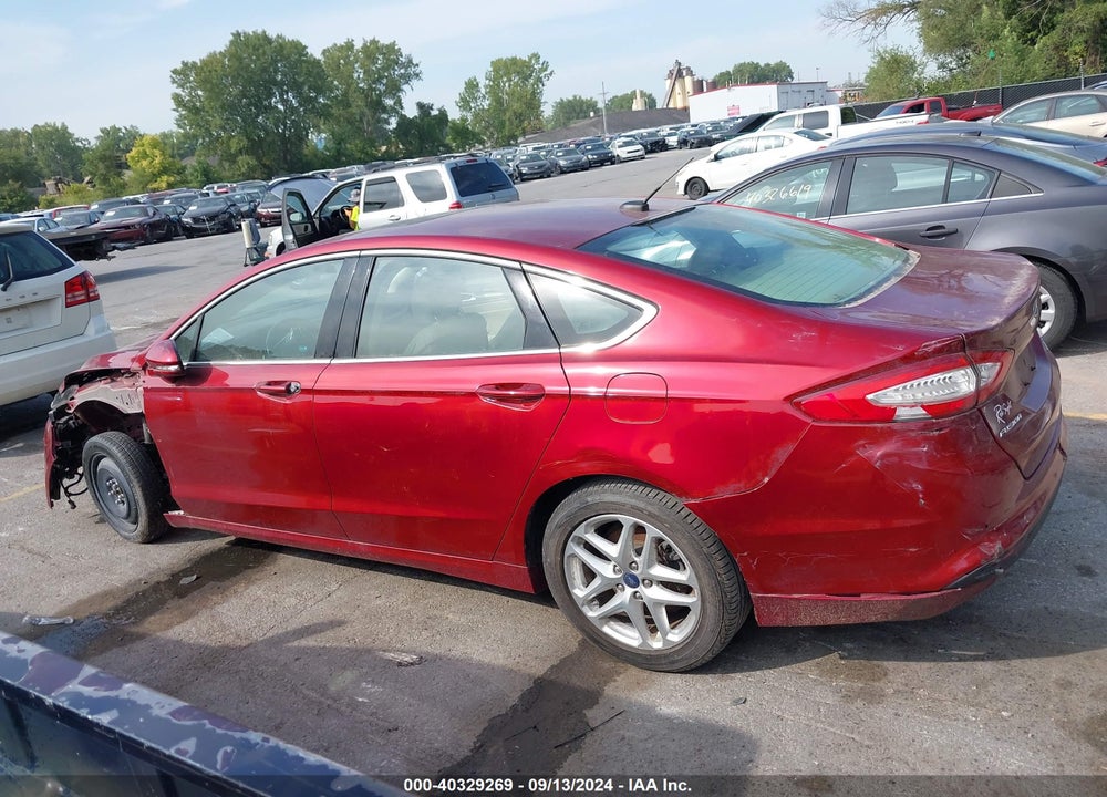 2013 FORD FUSION SE VIN: 3FA6P0HR1DR127456