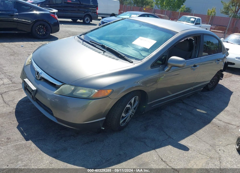 2006 HONDA CIVIC LX VIN: 1HGFA16576L016933
