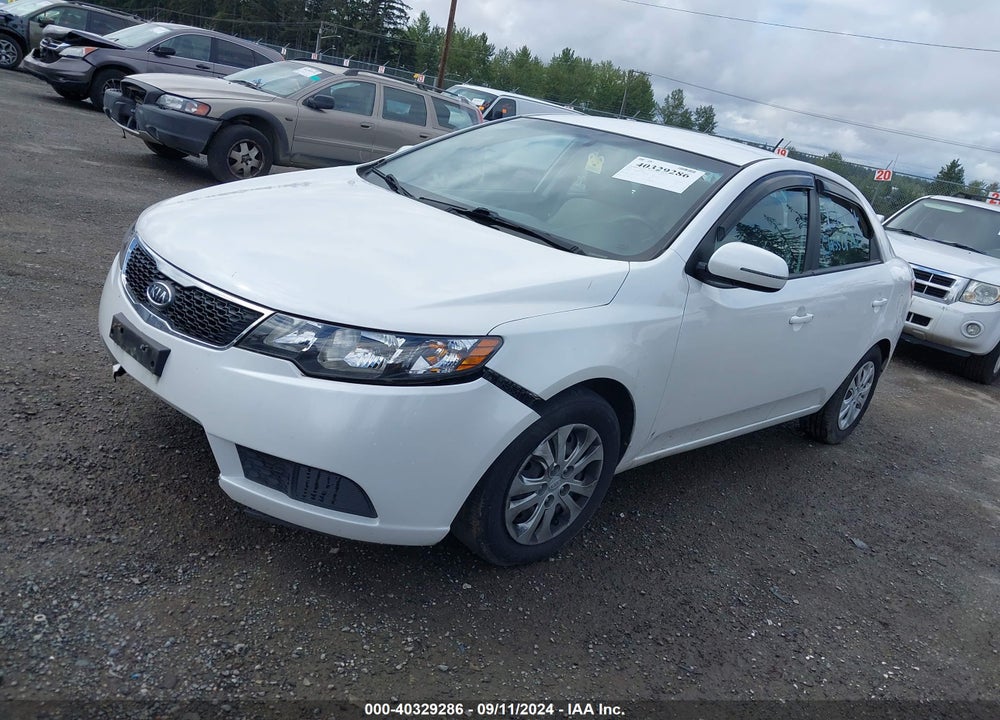 2011 KIA FORTE EX VIN: KNAFU4A26B5378848