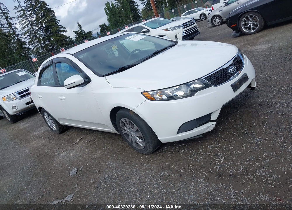 2011 KIA FORTE EX VIN: KNAFU4A26B5378848
