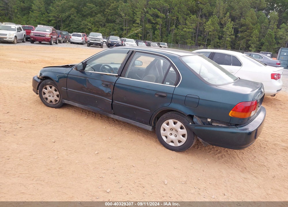1998 HONDA CIVIC LX VIN: 1HGEJ6674WL056445