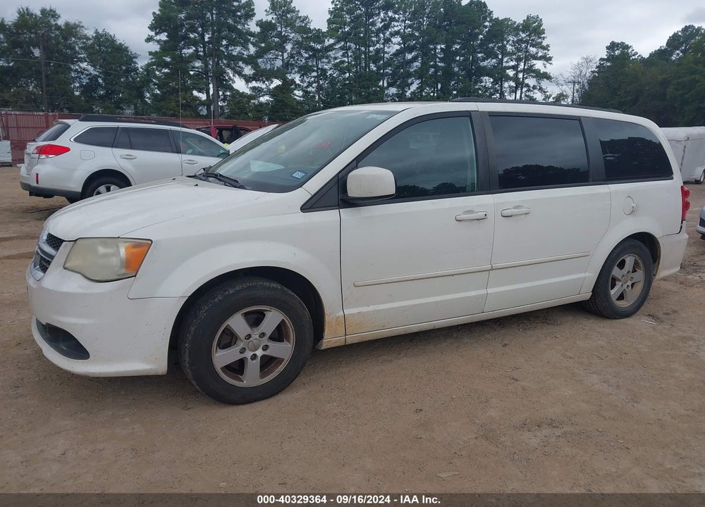 2013 DODGE GRAND CARAVAN SXT VIN: 2C4RDGCG3DR549992