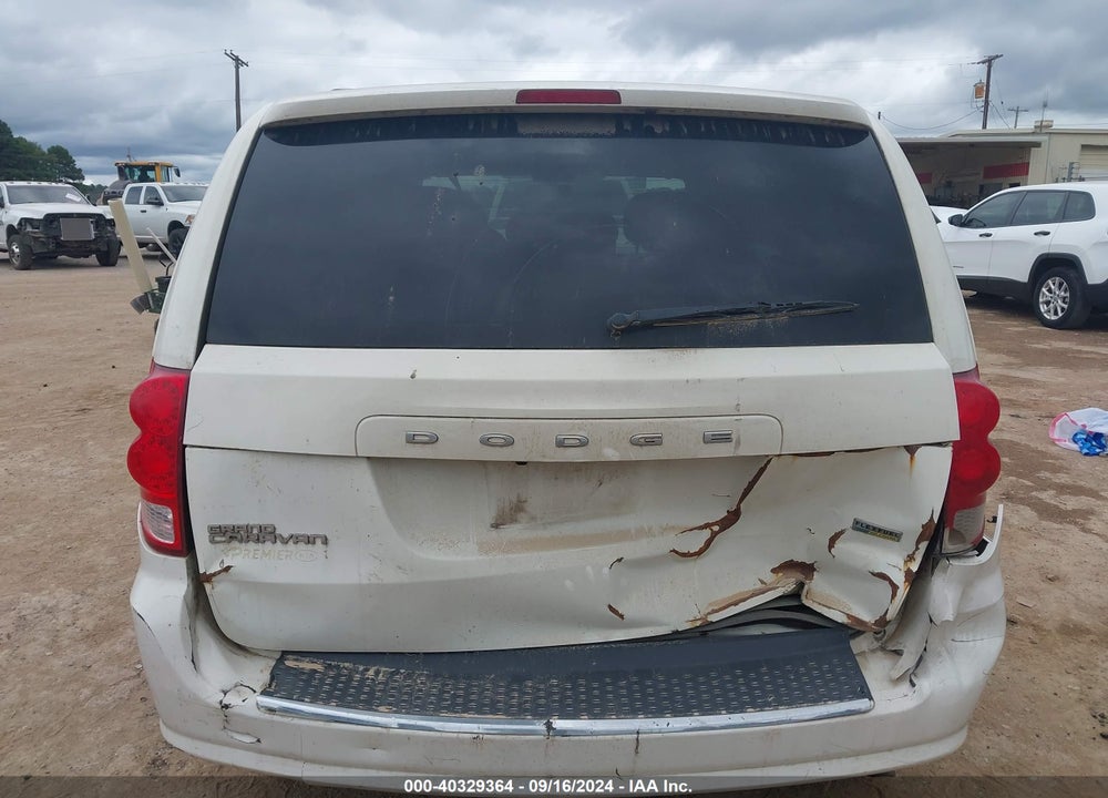 2013 DODGE GRAND CARAVAN SXT VIN: 2C4RDGCG3DR549992