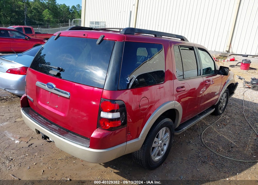 2008 FORD EXPLORER EDDIE BAUER VIN: 1FMEU64E98UA10710