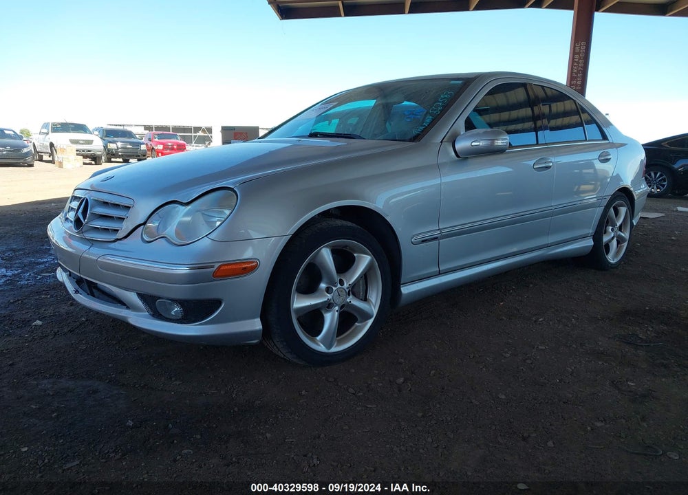 2005 MERCEDES-BENZ C 320 LUXURY/SPORT VIN: WDBRF64J25F567583