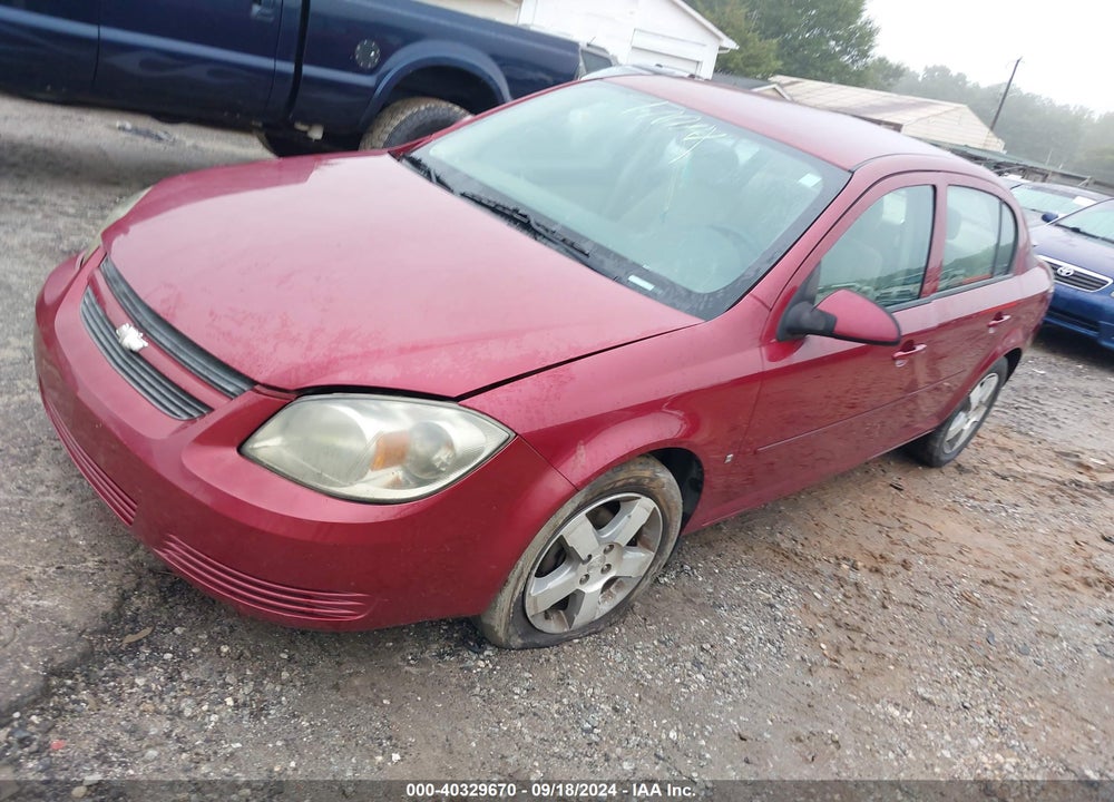 2008 CHEVROLET COBALT LT VIN: 1G1AL58F987269272