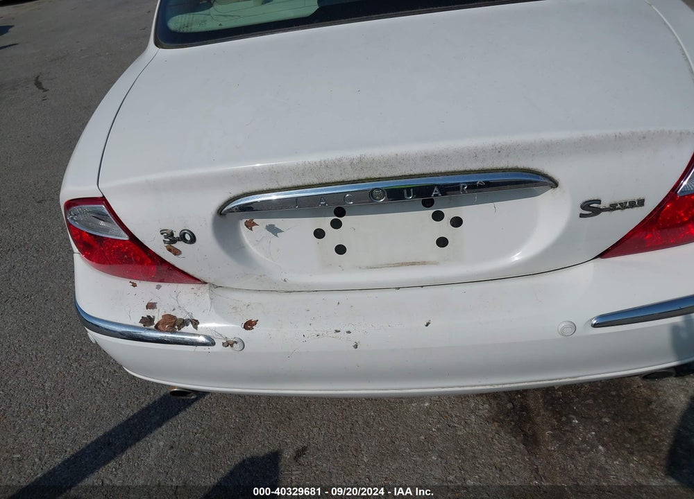 2001 JAGUAR S-TYPE 3.0L V6 VIN: SAJDA01N11FM07737