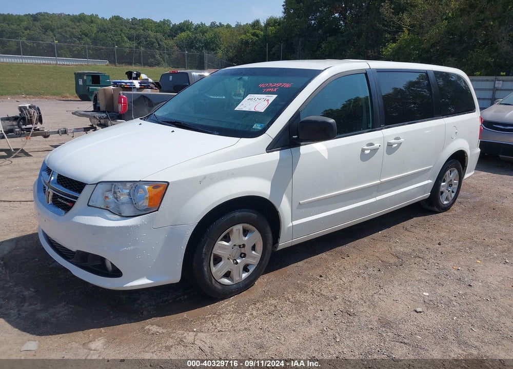 2013 DODGE GRAND CARAVAN SE VIN: 2C4RDGBG5DR615427