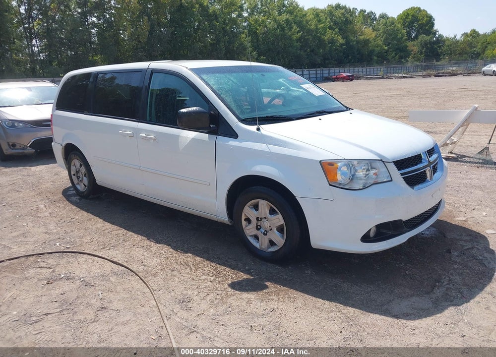 2013 DODGE GRAND CARAVAN SE VIN: 2C4RDGBG5DR615427
