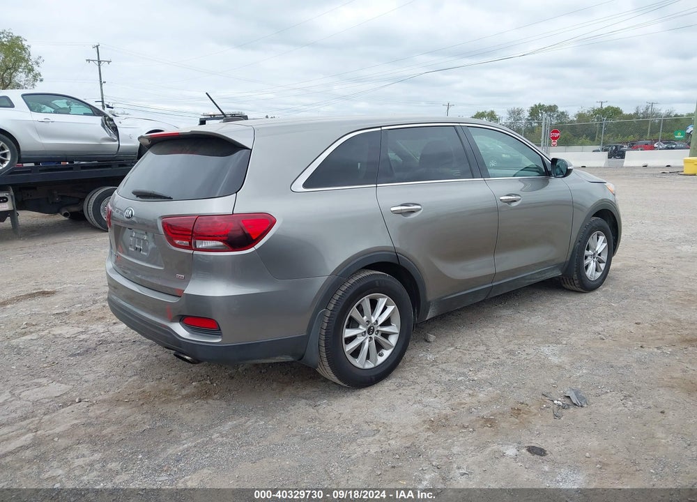 2019 KIA SORENTO 2.4L L VIN: 5XYPG4A33KG546735