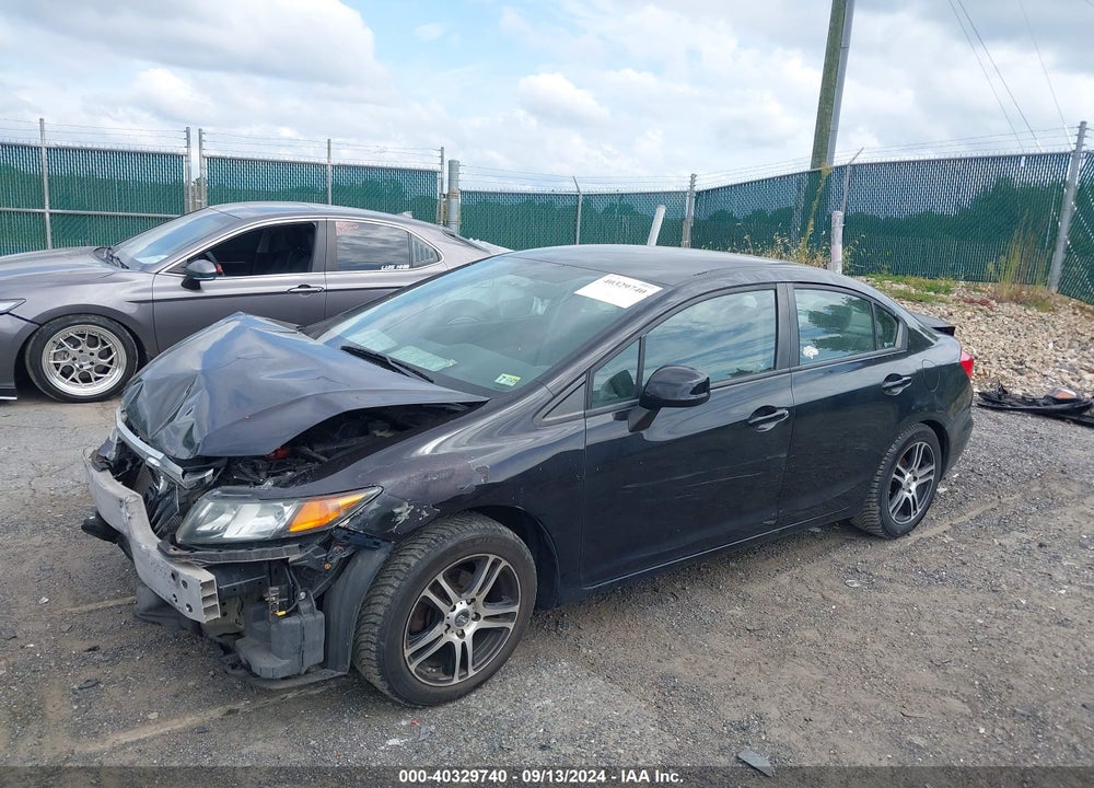 2012 HONDA CIVIC LX VIN: 19XFB2F54CE364615