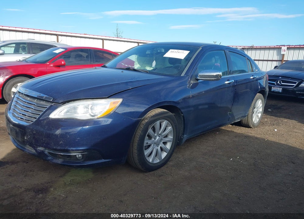 2013 CHRYSLER 200 LIMITED VIN: 1C3CCBCG7DN684826