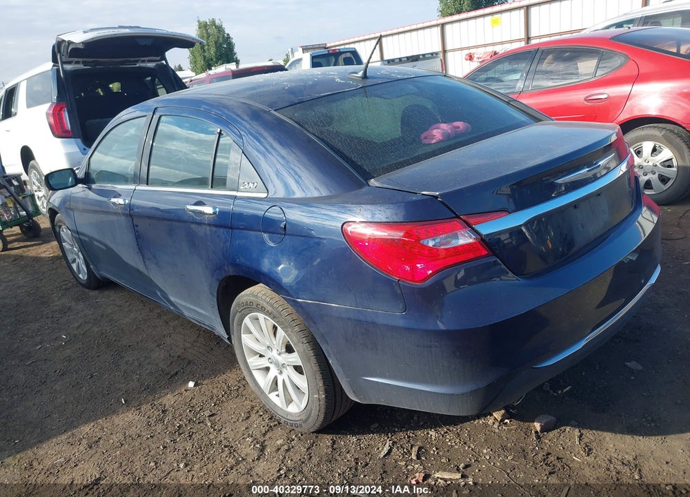 2013 CHRYSLER 200 LIMITED VIN: 1C3CCBCG7DN684826