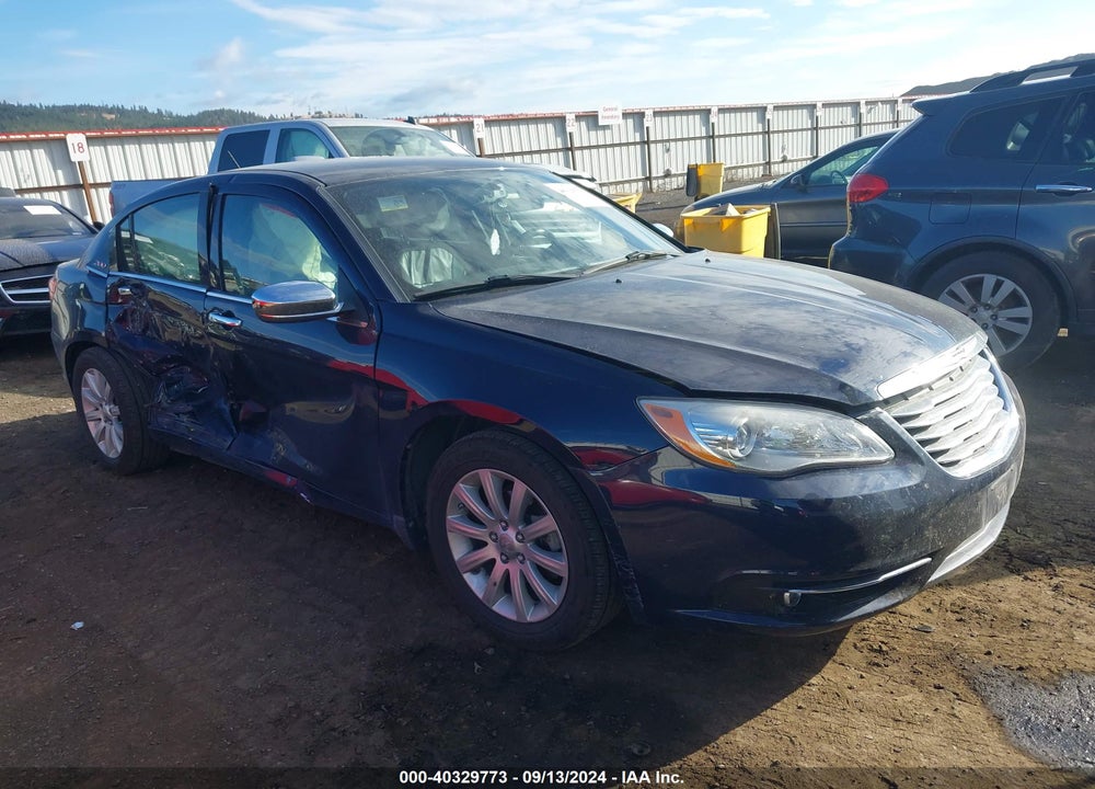 2013 CHRYSLER 200 LIMITED VIN: 1C3CCBCG7DN684826