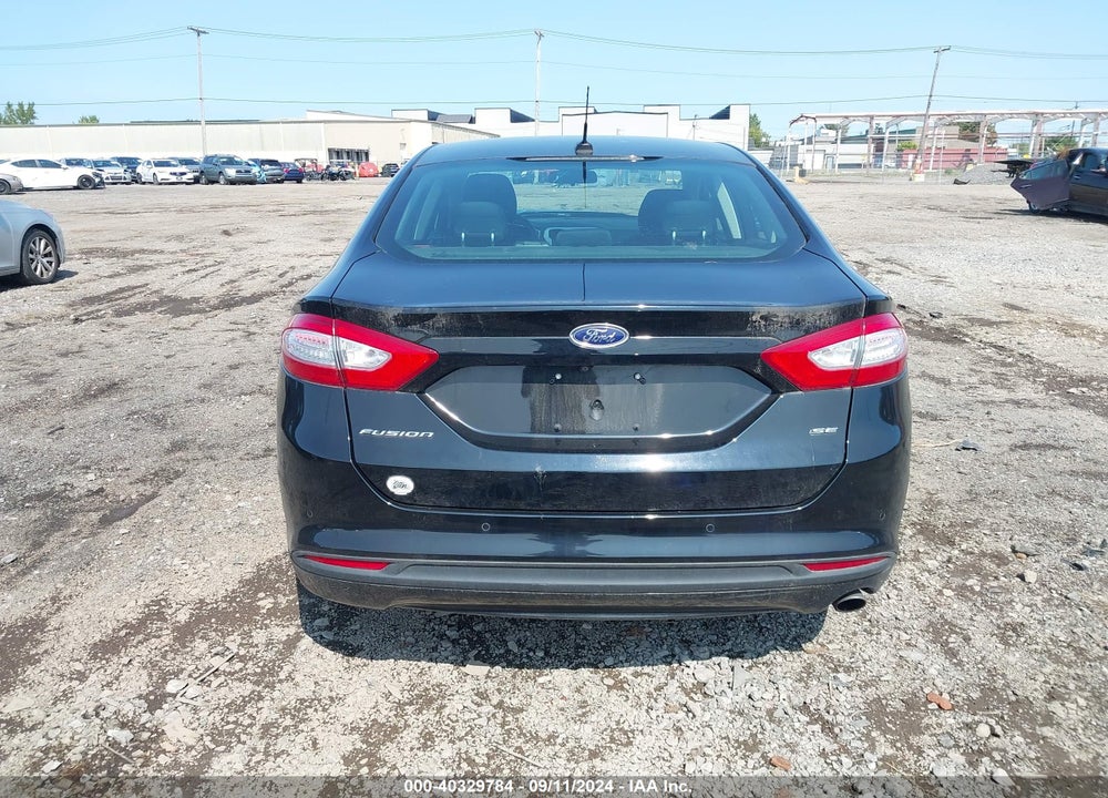 2016 FORD FUSION SE VIN: 3FA6P0H72GR101273