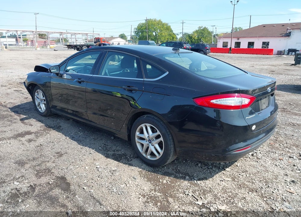 2016 FORD FUSION SE VIN: 3FA6P0H72GR101273