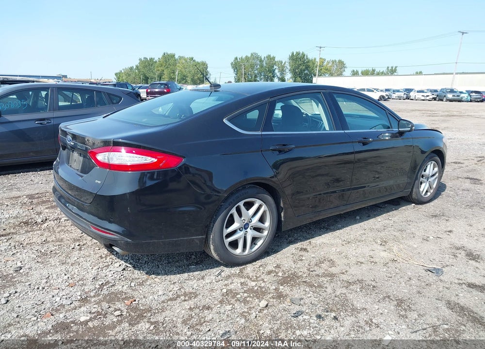 2016 FORD FUSION SE VIN: 3FA6P0H72GR101273