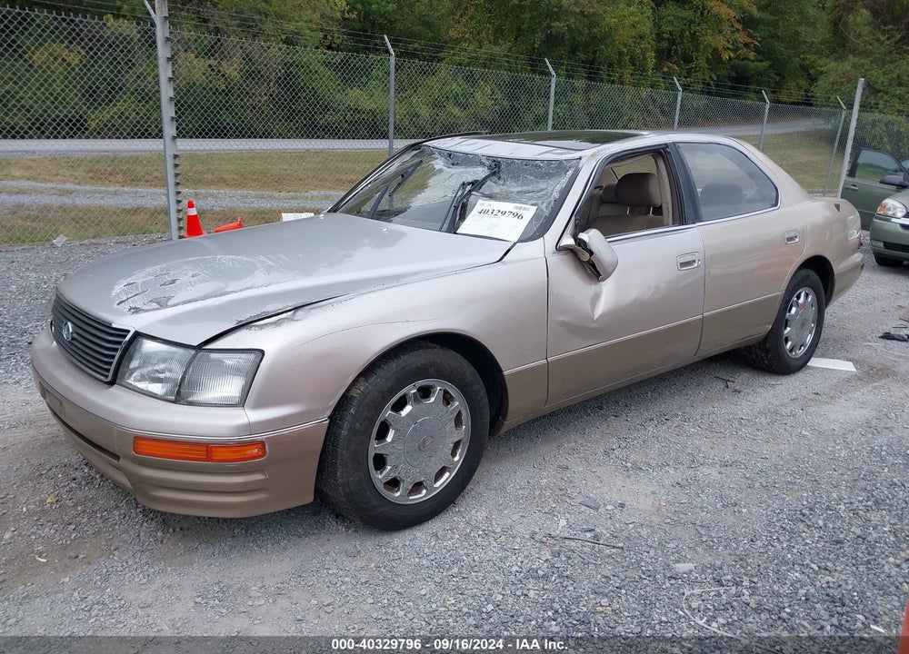1996 LEXUS LS 400 VIN: JT8BH22F9T0038800